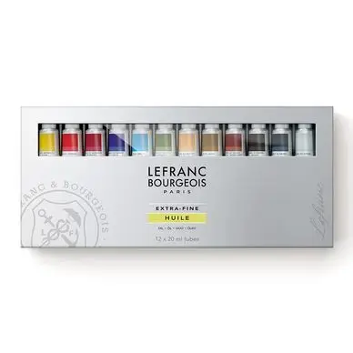 Jusqu'à Épuisement Des Stocks Peinture à l'huile extra-fine LB 12 tubes 20 ml - Lefranc Bourgeois
