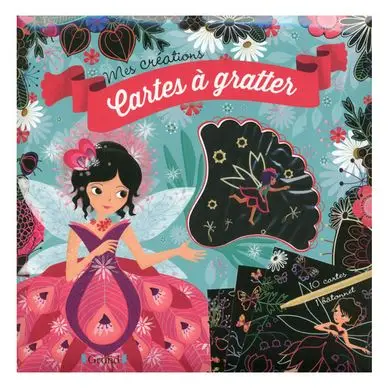 Livraison Express Pochette Mes créations : Carte à gratter Fées - Gründ