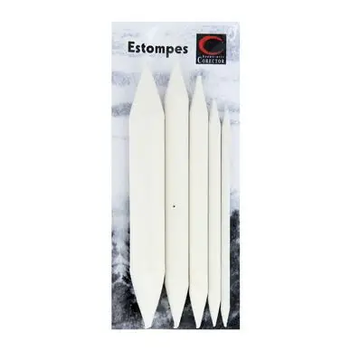 Estompe assortiment 5 Tailles - Corect'Art Prix Cassé