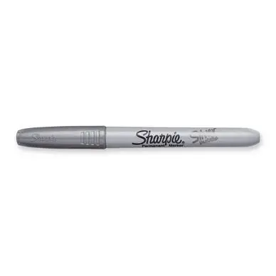 Marqueur permanent pointe fine Métallisé Argent - Sharpie Bon Marché