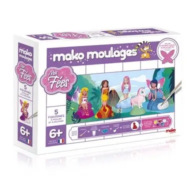 Dernière Chance Atelier de moulage Mes Fées 5 moules - mako moulages