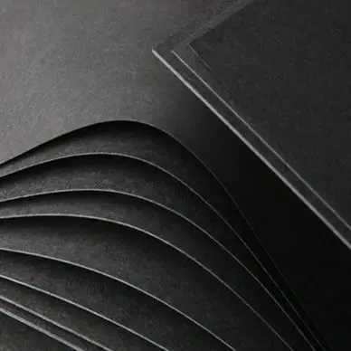 Carton Noir Ame Noir 50 x 70 cm 700 g/m² - Esprit Papier Populaire