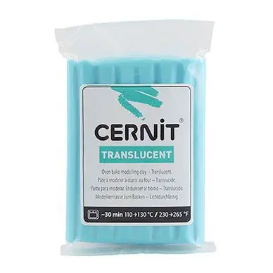 Pâte polymère Translucide 56g - Cernit Produit De Marque