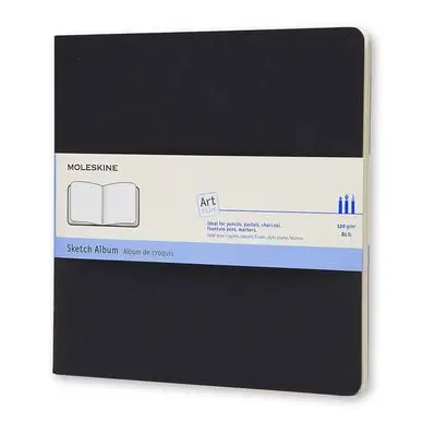 Top Vente Album croquis Papier 120 g/m² 19 x 19 cm - Moleskine