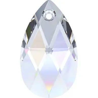 Satisfait Ou Remboursé Pendentif poire 6106 - 22 mm - Cristaux de Swarovski