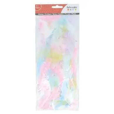 Offre Du Jour Plume multicolore pastel Rainbow 10 g - Artemio