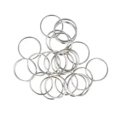 Populaire Anneau Porte-clés Ø 2,5 cm 22 pcs - Artemio
