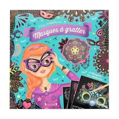 Seulement Aujourd'hui Pochette Mes créations : Masque à gratter - Gründ