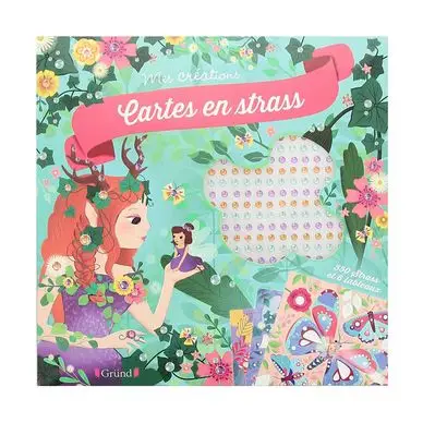 Pochette Mes créations : Cartes en strass - Gründ Bon Plan