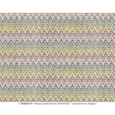 Seulement Aujourd'hui Papier Italien 50 x 70 cm 85 g/m² Zigzags - Esprit Papier