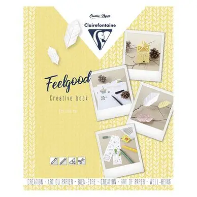 Produit De Marque Carnet créatif Feelgood Cocooning - Clairefontaine