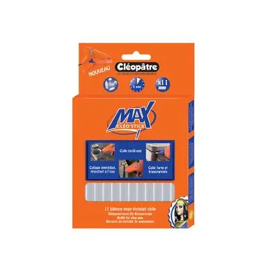 Bâton de colle Max Ø 11 mm - 11 pcs - Cléopatre Livraison Express