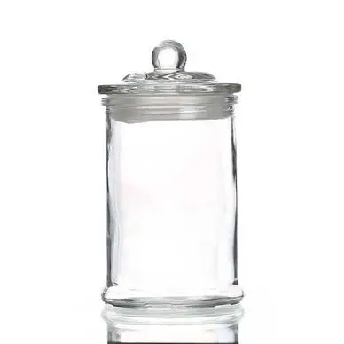 Satisfait Ou Remboursé Bonbonnière en verre 18 x Ø 10 cm - Graine Créative
