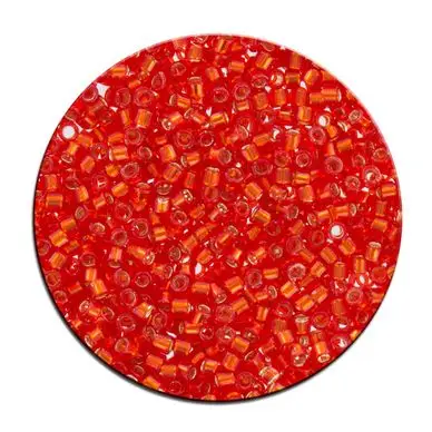 Perles 11/0 transparent silver lined effet transparent intérieur argenté 3g - Toho Commander Vite