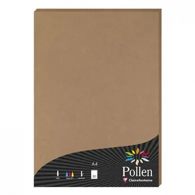 Feuille faire part Pollen 135 g A4 210 x 297 mm par 50 - Clairefontaine Usine Directe