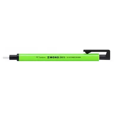 Acheter En Ligne Porte-gomme Mono Zero vert fluo pointe ronde - Tombow