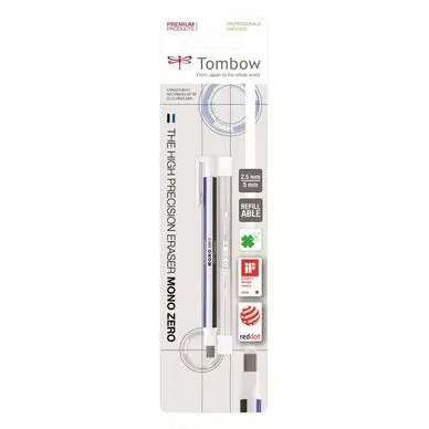 Acheter Direct Porte-gomme Mono Zero pointe rectangulaire + Recharge - Tombow
