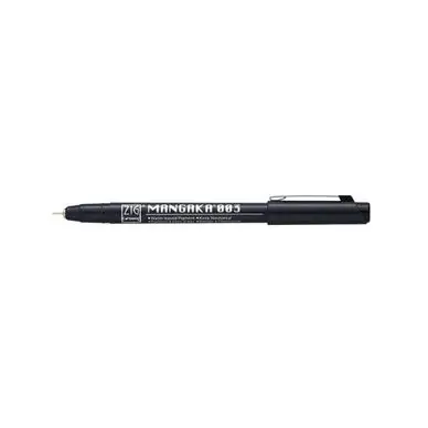 Feutre Mangaka Noir 0.18 mm - Kuretake Achat Immédiat