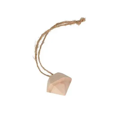 Soldes Décoration de noël Diamant en bois 5,5 x 5 cm - Artemio