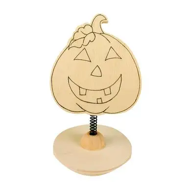 Marque-Place en bois 10 x 6 cm Citrouille - CTOP Prix Choc