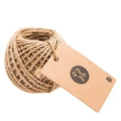 Soldes Ficelle en jute Ø 3 mm 25 m Naturelle - Rico Design