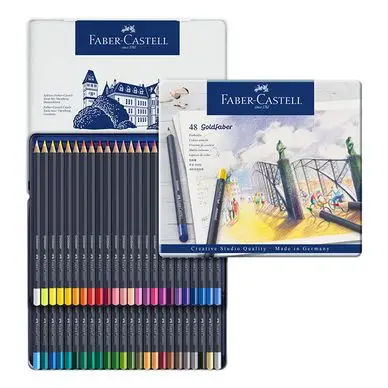 Super Prix Crayon de couleur GoldFaber Boite de 48 - Faber-Castell