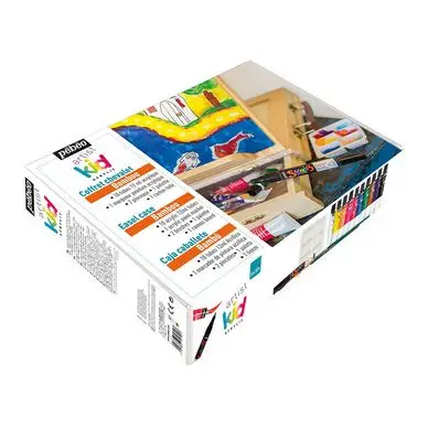 Coffret chevalet Artist Kid peinture acrylique + outils - Pébéo Satisfait Ou Remboursé