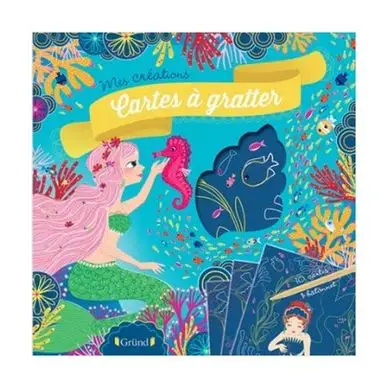 Commande En Gros Pochette Mes créations : Cartes à gratter Sirènes - Gründ