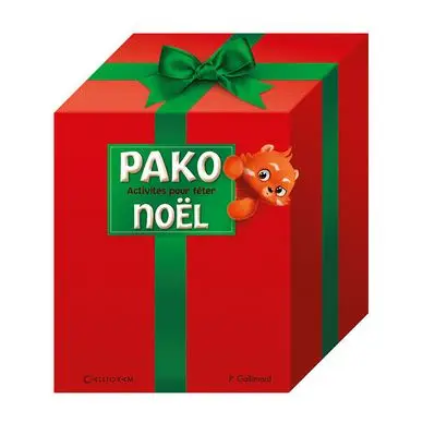 Livre Pako Activités pour fêter noël - Calligram Usine Directe