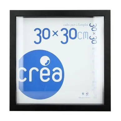 Cadre Vitrine XXL Noir - Créa Bon Marché
