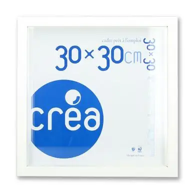 Cadre Vitrine XXL Blanc - Créa Populaire