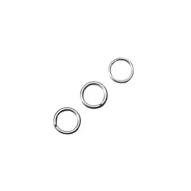Anneau Fendu 9 mm 10 pcs Couleur platine - Rayher Nouveauté