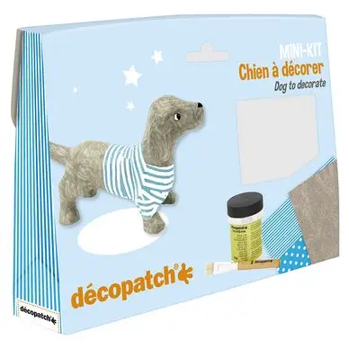 Mini-kit Teckel - Décopatch Super Prix