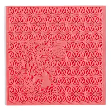 Tapis de texture pour pâte polymère 9 x 9 cm Japonisant - Graine Créative Bon Plan