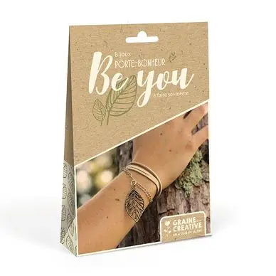 Kit bijoux porte-bonheur Be you - Graine Créative Dernière Chance