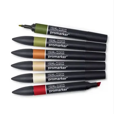 Marqueur Promarker Set Paysage n°1 - Winsor & Newton Quantité Limitée