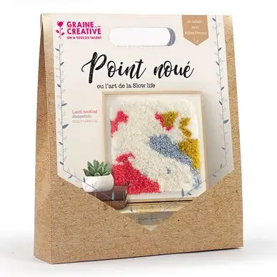 Petit Prix Point noué Kit Helsinki 30 x 30 cm - Graine Créative