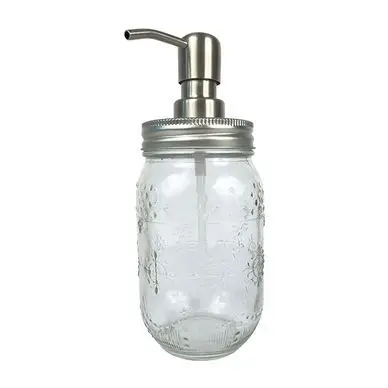 Nouvel Arrivage Distributeur à savon en verre 375 ml - Graine Créative
