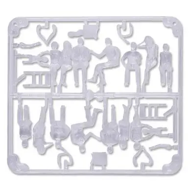 Satisfait Ou Remboursé Personnage assis transparent 8 types 1 : 50 - Schulcz