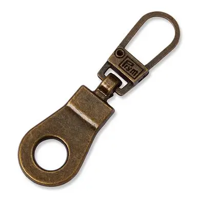 Tirette Fermeture éclair Œillet laiton antique - Prym Must-Have