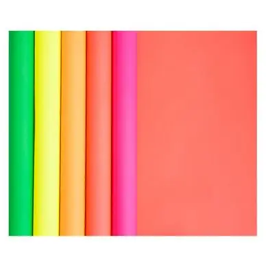 Nouvel Arrivage Papier affiche 90 g/m² Tiny rolls Fluo 5 m x 35 cm - Clairefontaine
