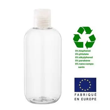 Flacon vide + capsule de service 250 ml - My Cosmetik Certifié