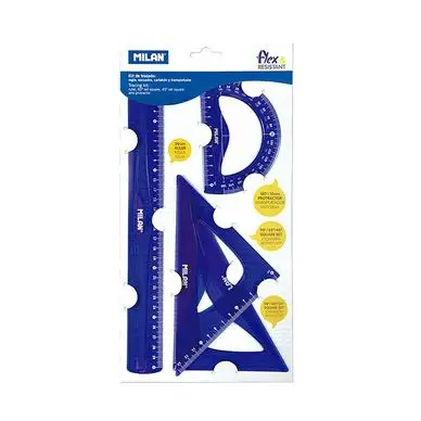 Acheter En Ligne Kit de traçage Flexible Bleu 4 pcs - MILAN