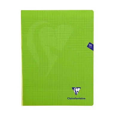 Commander Vite Cahier 24 x 32 cm grands carreaux Séyès 96 pages Mimesys - Clairefontaine