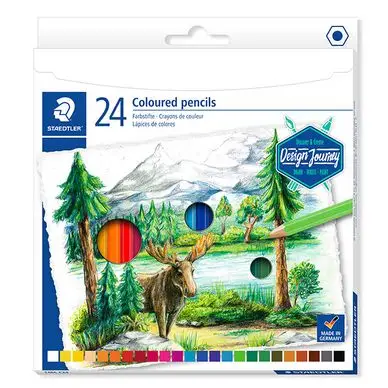 Crayon de couleur Design Journey étui de 24 pcs - Staedtler Jusqu'à Épuisement Des Stocks