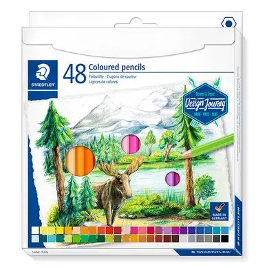 Crayon de couleur Design Journey étui de 48 pcs - Staedtler Vente Flash