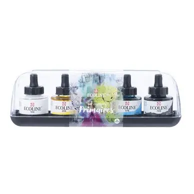 Petit Prix Encre Aquarelle Ecoline 30 ml Set primaire - Talens