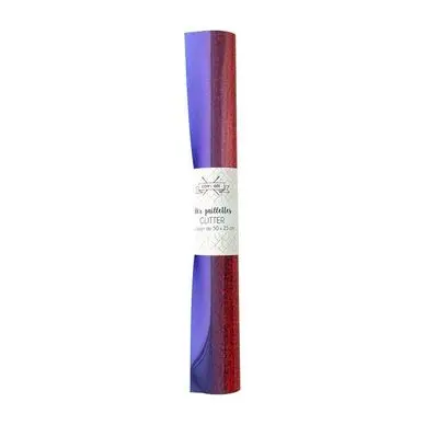 Remise Coupon de Flex thermocollant 50 x 25 cm Pailleté - Com 1 Idée