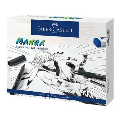 Populaire Matériel de dessin Coffret Manga kit de démarrage - Faber-Castell