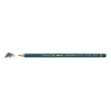 Offre Exclusive Crayon graphite aquarellable Technalo RGB Bleu - Caran d'Ache